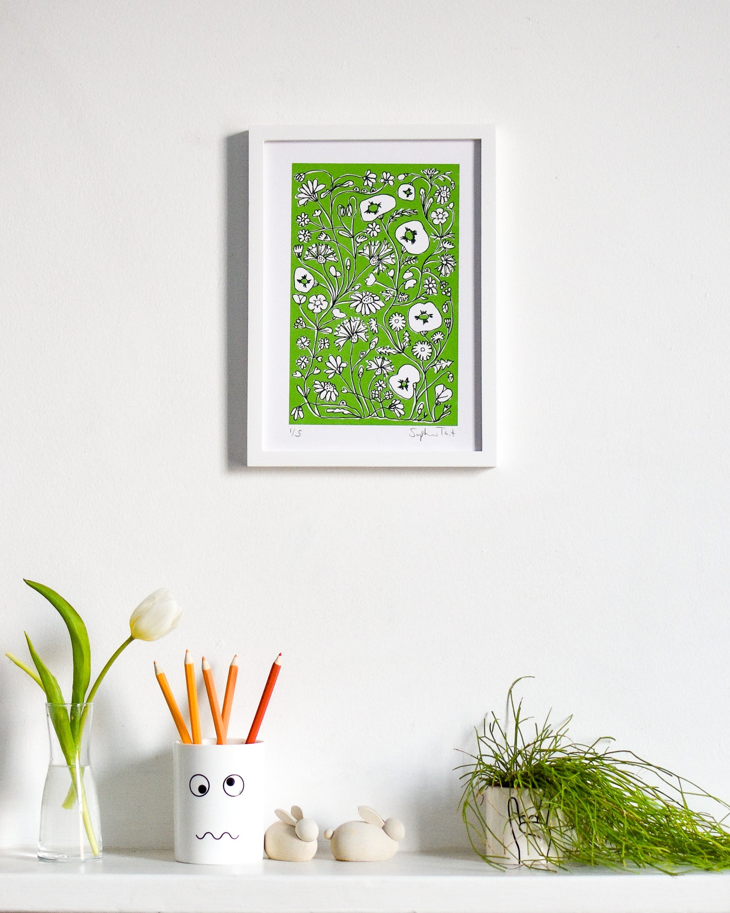 'ENTANGLED' (A4 green)