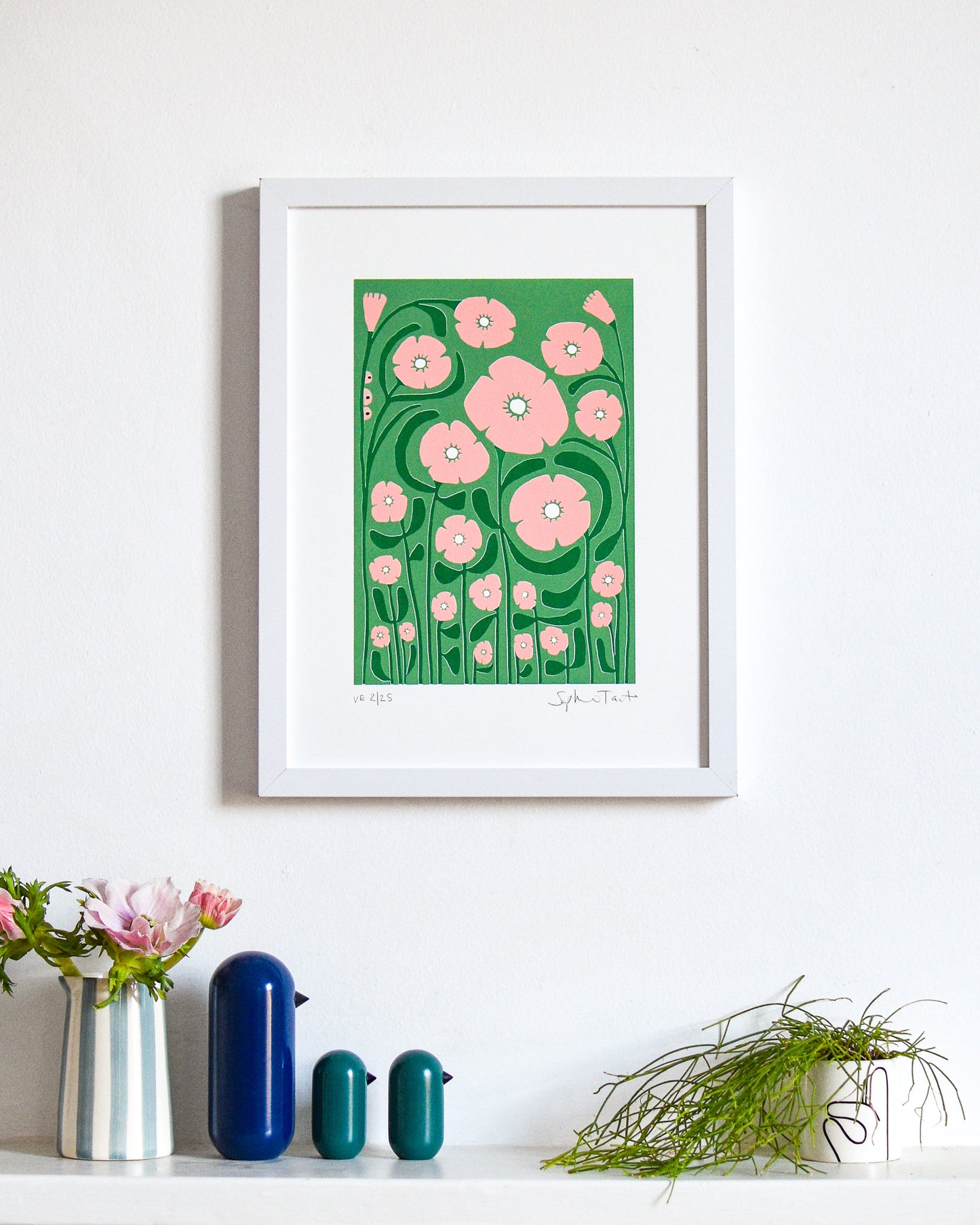 'POPPY PATROL' (A4 green/pink)