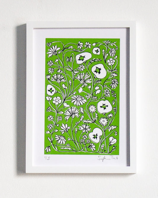 'ENTANGLED' (A4 green)