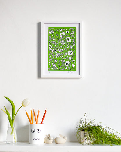 'ENTANGLED' (A4 green)