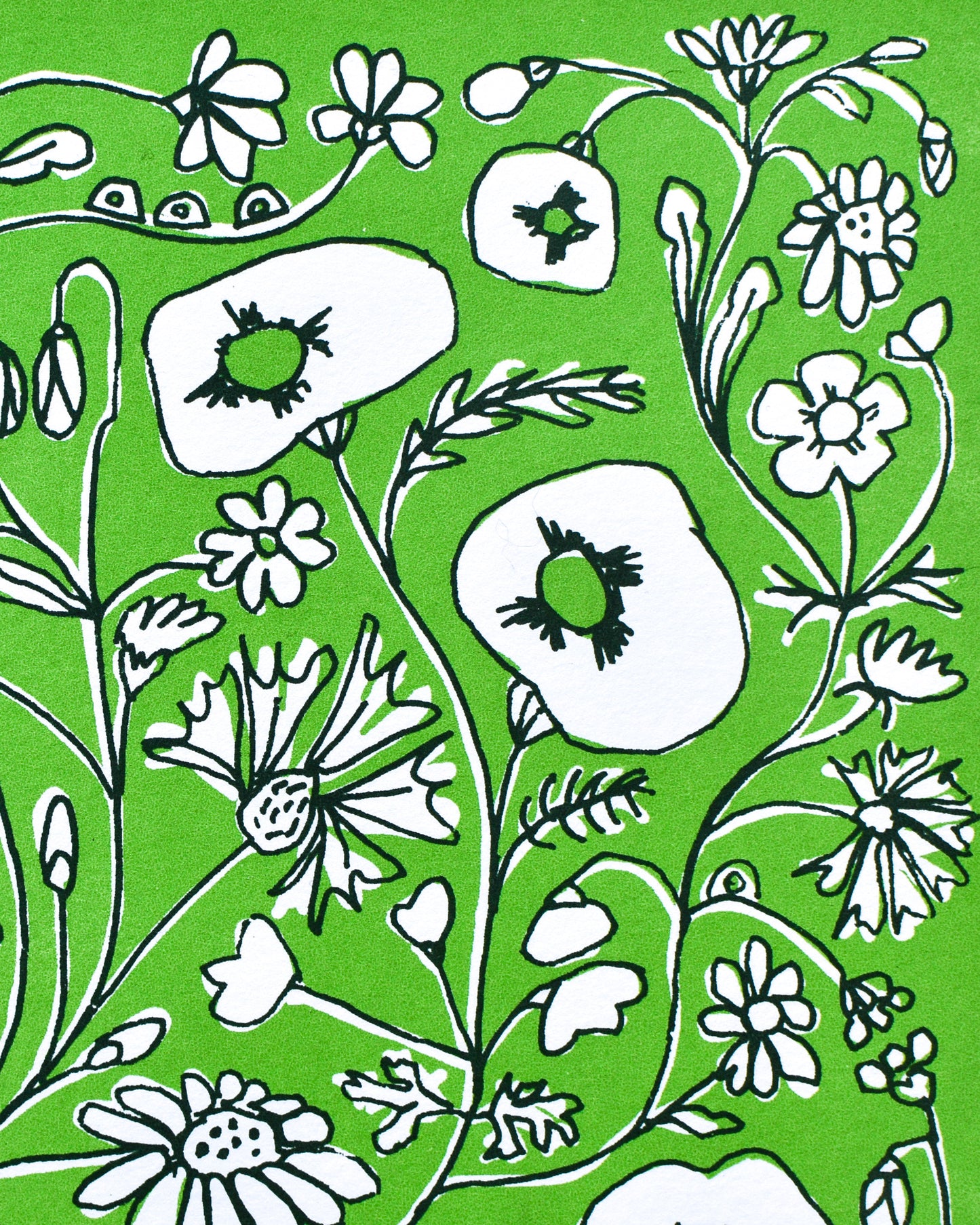 'ENTANGLED' (A4 green)