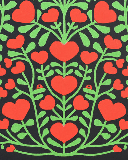 'PEACE FOR PALESTINE' (A4 red/green)